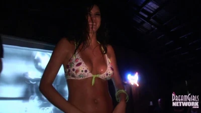 DreamGirls Members - College Teens so Hot in Wet Bikini Contest at Local Club