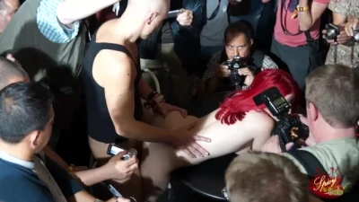 Public Fuck, Capitano Eric and Girl Fuck in the Middle of the People