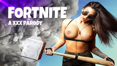 Busty Latina Babe Squritng on your Big Cock in FORTNITE a XXX PARODY