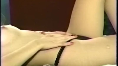 Kings Of Fetish Asian - Gorgeous Asian Girl Plays with her Hairy Pussy on the Bed