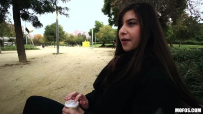 Mofos - Euro Babe Takes Money for Anal Sex in Public