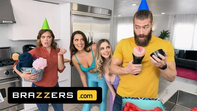 Brazzers - Codi Vore & Nolina Nyx Give Xander a much better Bday Present than what his GF Gave him